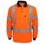 Hi-Vis "X' Back & Bio-motion Taped Polo